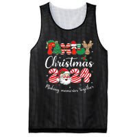 Family 2024 Christmas Matching Outfits Team Santa Elf Squad Mesh Reversible Basketball Jersey Tank