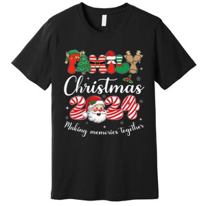 Family 2024 Christmas Matching Outfits Team Santa Elf Squad Premium T-Shirt