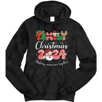 Family 2024 Christmas Matching Outfits Team Santa Elf Squad Tie Dye Hoodie