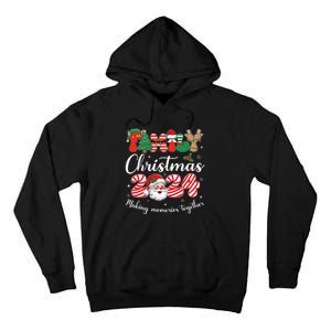 Family 2024 Christmas Matching Outfits Team Santa Elf Squad Tall Hoodie