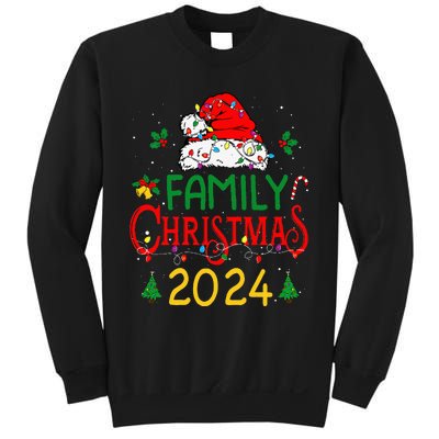 Family 2024 Christmas Matching Outfits Team Santa Elf Squad Sweatshirt