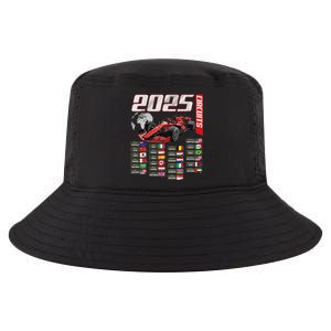 Formula 2025 Circuits Formula 2025 Schedule Racing Car Track Cool Comfort Performance Bucket Hat