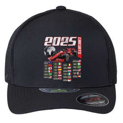 Formula 2025 Circuits Formula 2025 Schedule Racing Car Track Flexfit Unipanel Trucker Cap