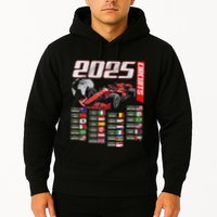 Formula 2025 Circuits Formula 2025 Schedule Racing Car Track Hoodie