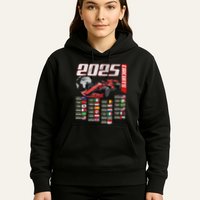 Formula 2025 Circuits Formula 2025 Schedule Racing Car Track Hoodie