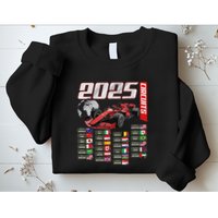 Formula 2025 Circuits Formula 2025 Schedule Racing Car Track Sweatshirt