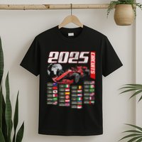 Formula 2025 Circuits Formula 2025 Schedule Racing Car Track T-Shirt