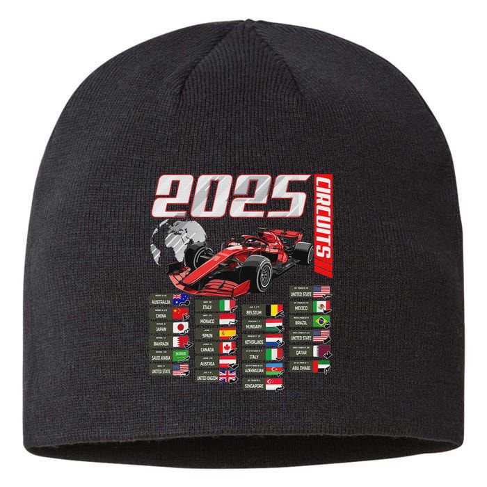 Formula 2025 Circuits Formula 2025 Schedule Racing Car Track Sustainable Beanie