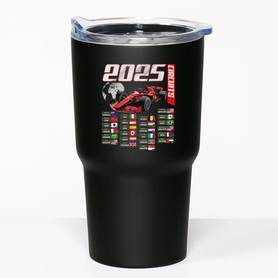 Formula 2025 Circuits Formula 2025 Schedule Racing Car Track Tumbler