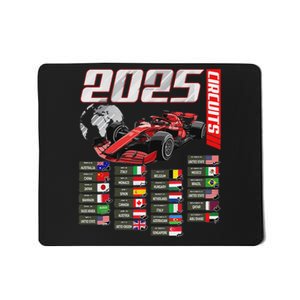 Formula 2025 Circuits Formula 2025 Schedule Racing Car Track Mousepad