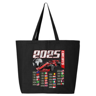 Formula 2025 Circuits Formula 2025 Schedule Racing Car Track 25L Jumbo Tote