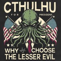 Funny 2024 elections Cthulhu for President Cool Comfort Performance Bucket Hat