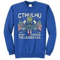 Funny 2024 elections Cthulhu for President Tall Sweatshirt