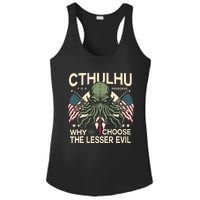 Funny 2024 Elections Cthulhu For President Ladies PosiCharge Competitor Racerback Tank