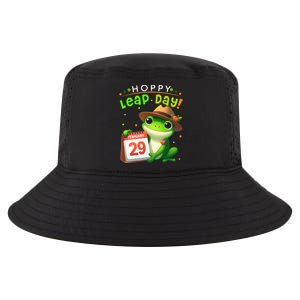 February 29th Funny Frog Leap Day Matching Leap Year 2024 Cool Comfort Performance Bucket Hat