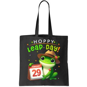 February 29th Funny Frog Leap Day Matching Leap Year 2024 Tote Bag