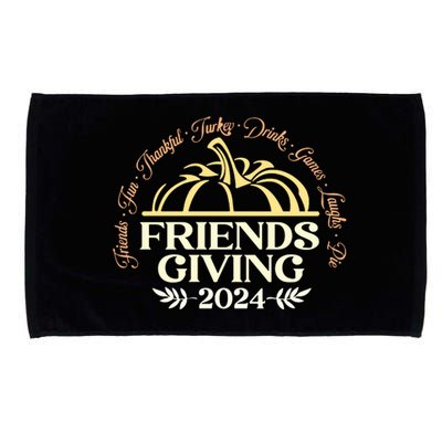 Friendsgiving 2024 Microfiber Hand Towel