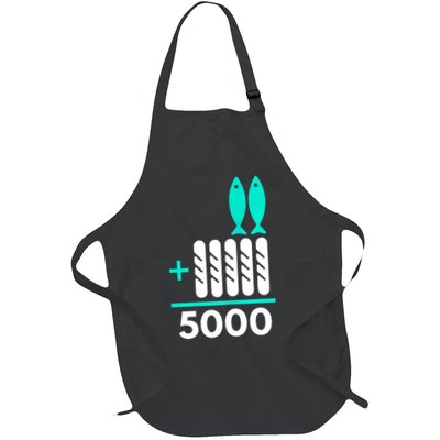 Funny 2 Fish +5 Loaves = 5000/5 Loaves And 2 Fish Gift Apron