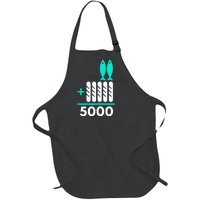 Funny 2 Fish +5 Loaves = 5000/5 Loaves And 2 Fish Gift Full-Length Apron With Pockets