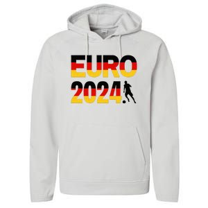 Football 2024 Fan Art Germany Performance Fleece Hoodie