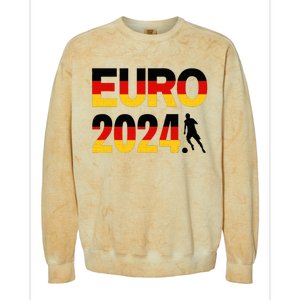 Football 2024 Fan Art Germany Colorblast Crewneck Sweatshirt