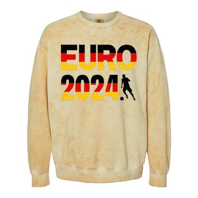 Football 2024 Fan Art Germany Colorblast Crewneck Sweatshirt