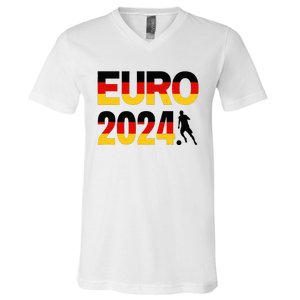 Football 2024 Fan Art Germany V-Neck T-Shirt