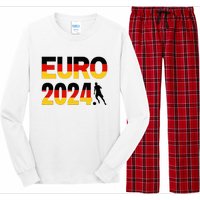 Football 2024 Fan Art Germany Long Sleeve Pajama Set