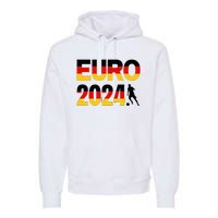 Football 2024 Fan Art Germany Premium Hoodie