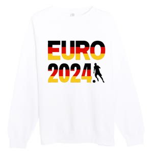 Football 2024 Fan Art Germany Premium Crewneck Sweatshirt