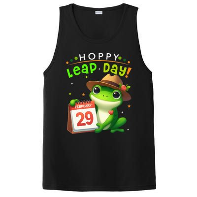 February 29th Funny Frog Leap Day Matching Leap Year 2024 PosiCharge Competitor Tank