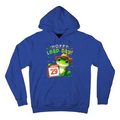 February 29th Funny Frog Leap Day Matching Leap Year 2024 Hoodie