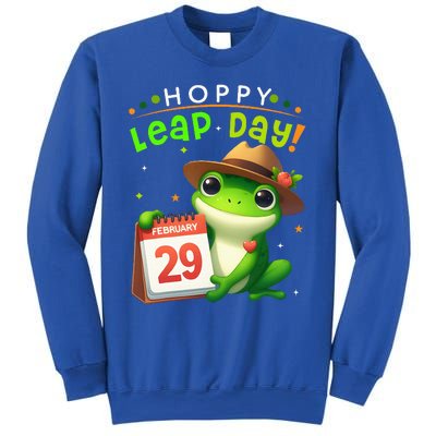 February 29th Funny Frog Leap Day Matching Leap Year 2024 Sweatshirt