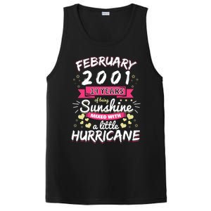 February 2001 Girl 19 Years Being Sunshine Mixed Hurricane Gift PosiCharge Competitor Tank