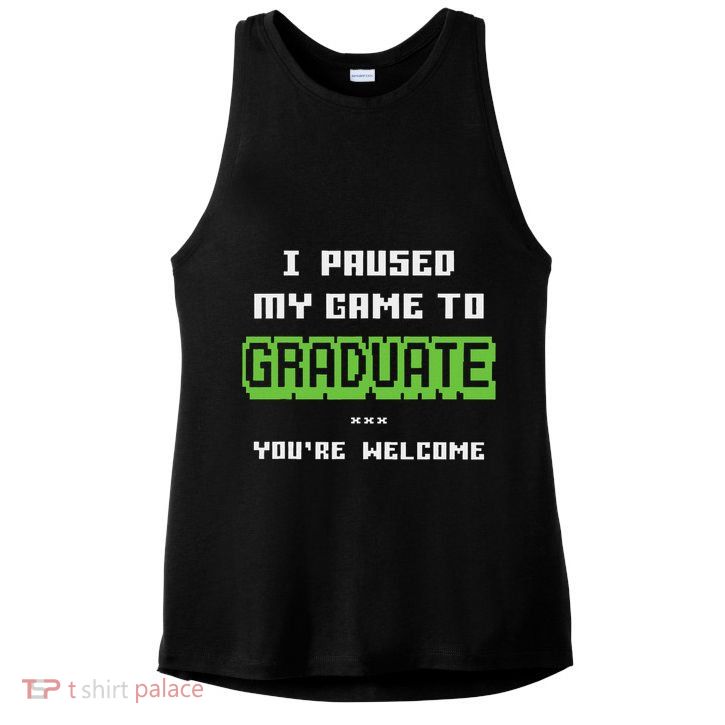 Funny 2025 Gamer Graduate Graduation Ladies PosiCharge Tri-Blend Wicking Tank