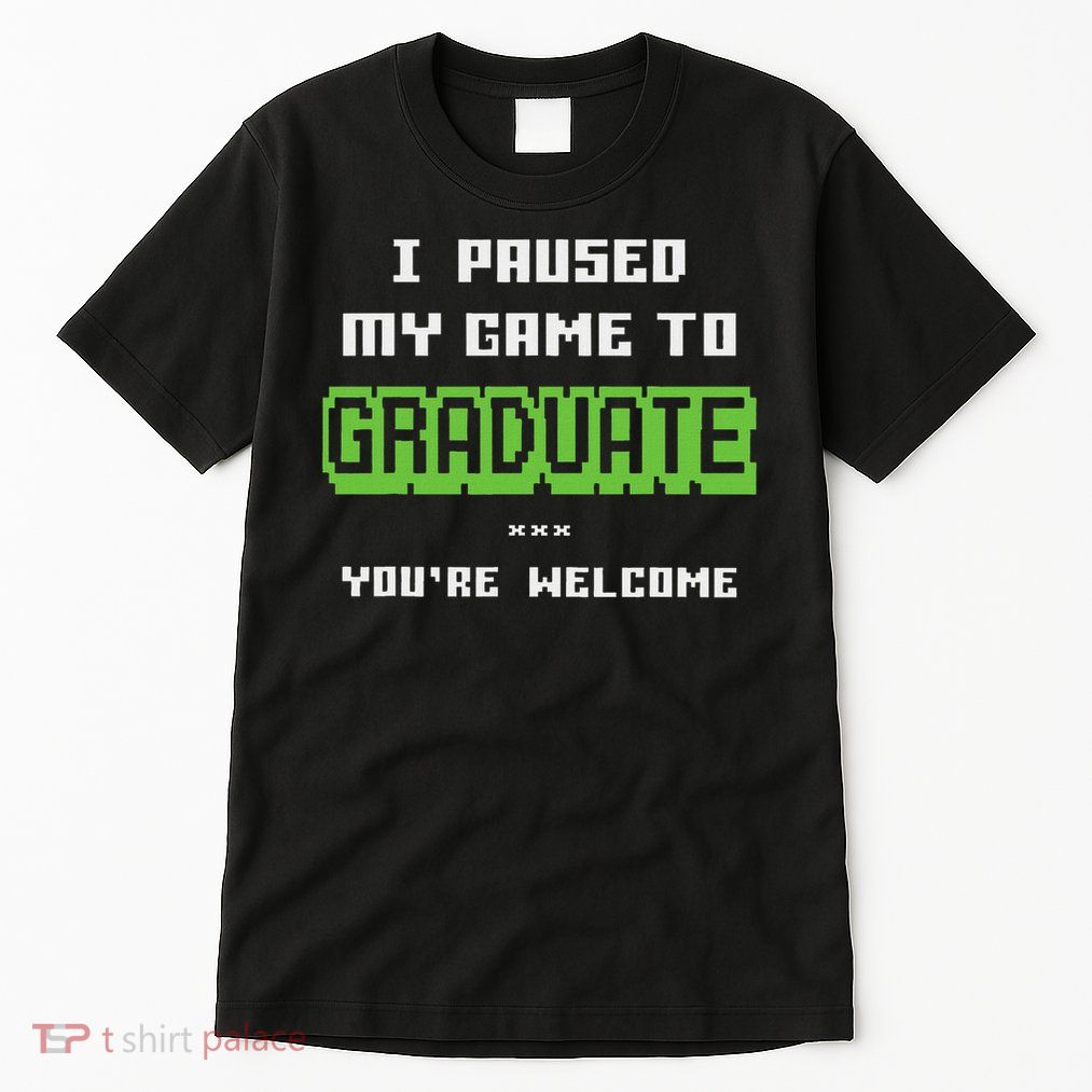 Funny 2025 Gamer Graduate Graduation Tall T-Shirt