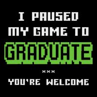 Funny 2025 Gamer Graduate Graduation Toddler Fine Jersey T-Shirt