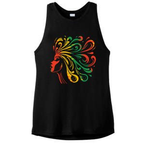 Freedom 2024 Junenth 1865 Gift Ladies PosiCharge Tri-Blend Wicking Tank