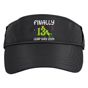 February 29 Leap Year 2024 52nd Birthday Adult Drive Performance Visor