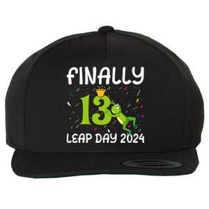 February 29 Leap Year 2024 52nd Birthday Wool Snapback Cap