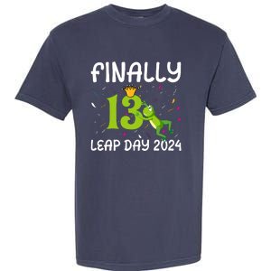 February 29 Leap Year 2024 52nd Birthday Garment-Dyed Heavyweight T-Shirt