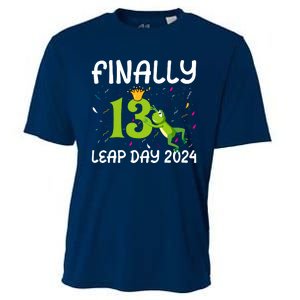 February 29 Leap Year 2024 52nd Birthday Cooling Performance Crew T-Shirt