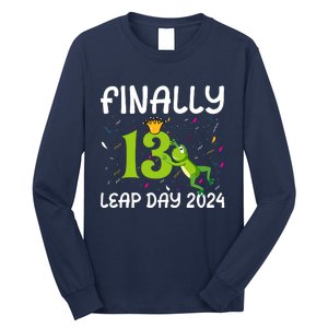 February 29 Leap Year 2024 52nd Birthday Long Sleeve Shirt