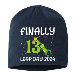 February 29 Leap Year 2024 52nd Birthday Sustainable Beanie