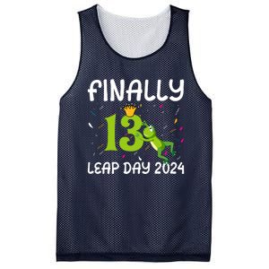 February 29 Leap Year 2024 52nd Birthday Mesh Reversible Basketball Jersey Tank