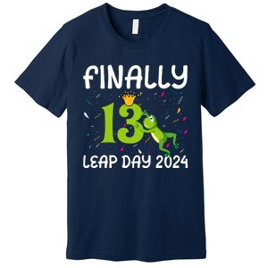 February 29 Leap Year 2024 52nd Birthday Premium T-Shirt