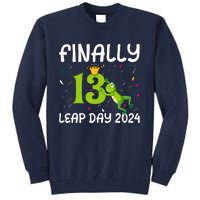 February 29 Leap Year 2024 52nd Birthday Tall Sweatshirt