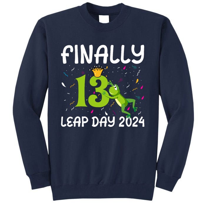 February 29 Leap Year 2024 52nd Birthday Tall Sweatshirt