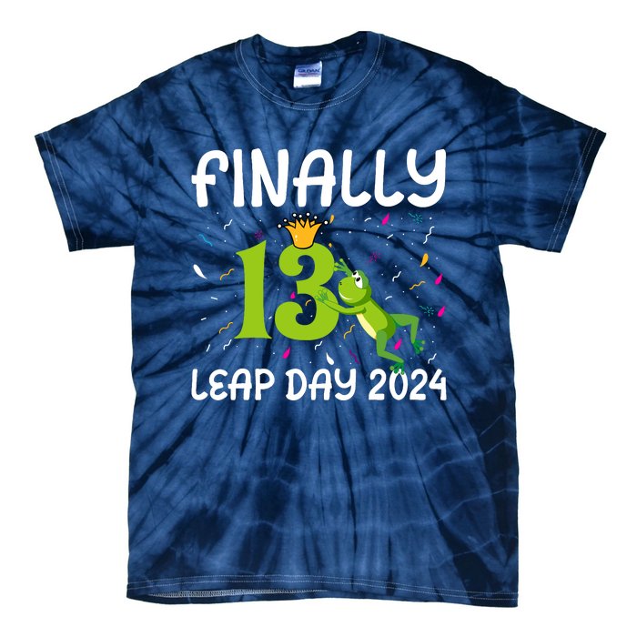 February 29 Leap Year 2024 52nd Birthday Tie-Dye T-Shirt