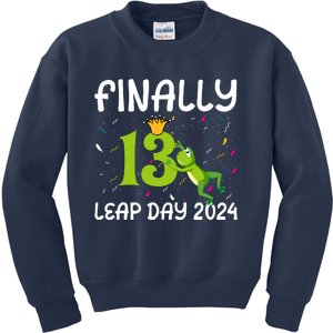 February 29 Leap Year 2024 52nd Birthday Kids Sweatshirt